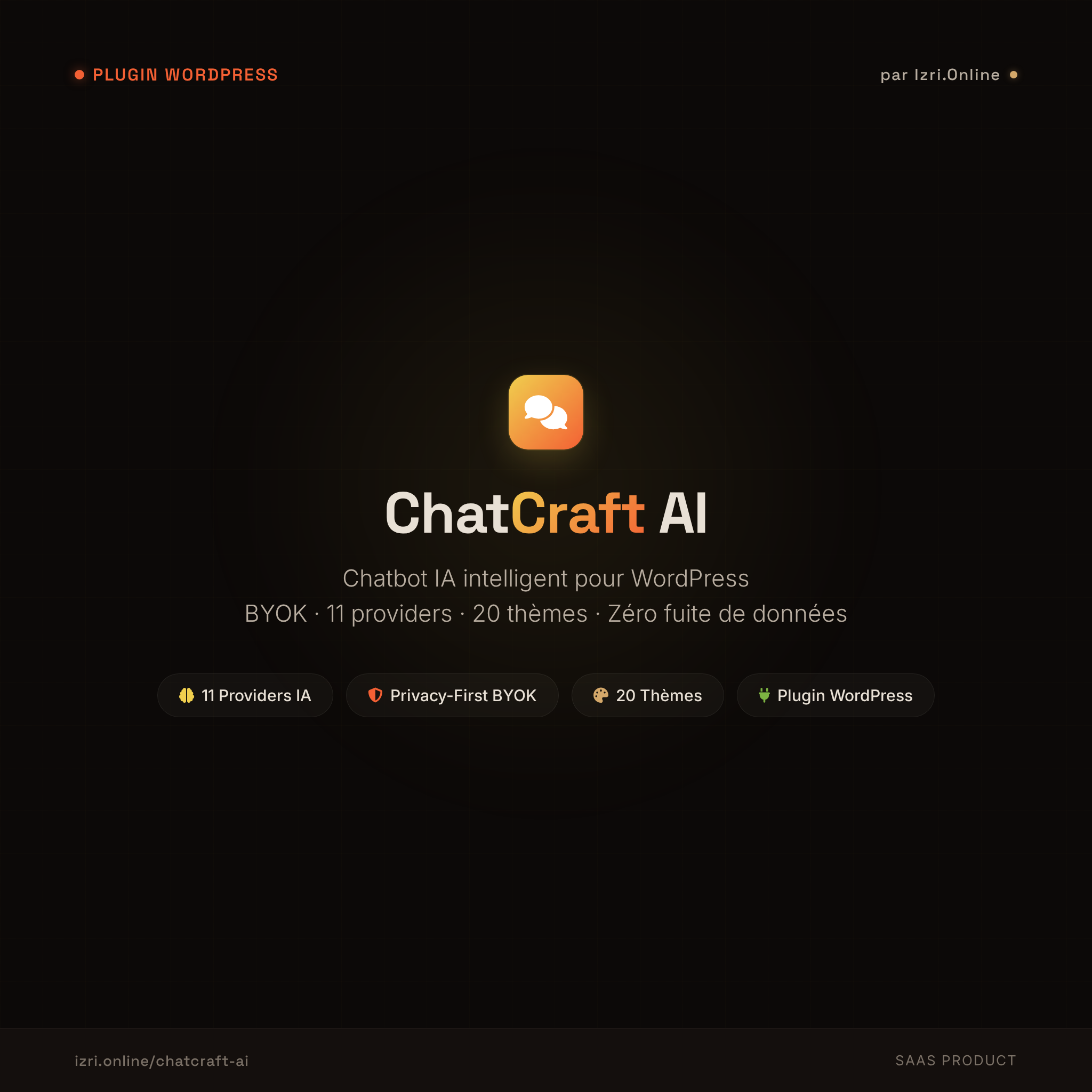 ChatCraft AI — Chatbot IA pour WordPress