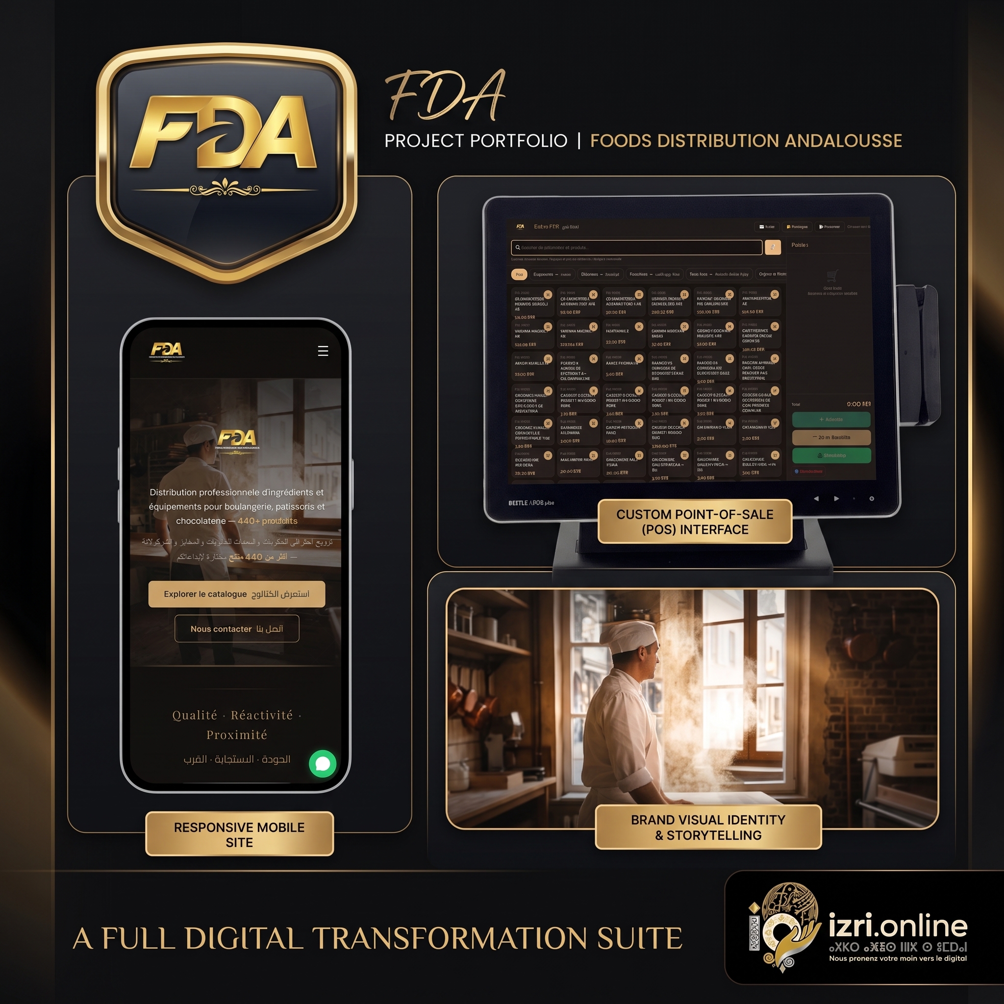 FDA — Plateforme B2B Distribution Alimentaire