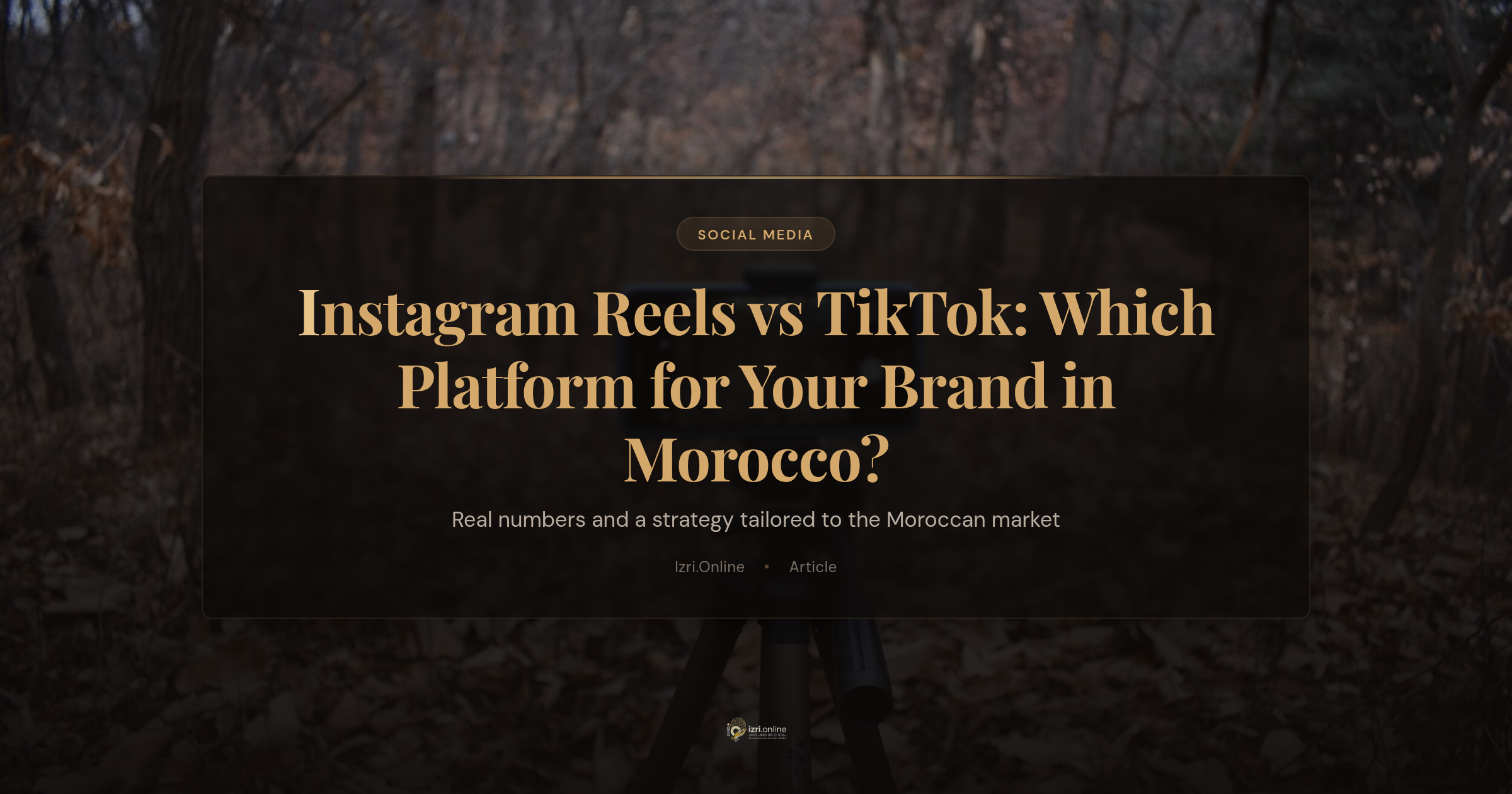 Instagram Reels vs TikTok: Which Platform for Your Brand in Morocco?