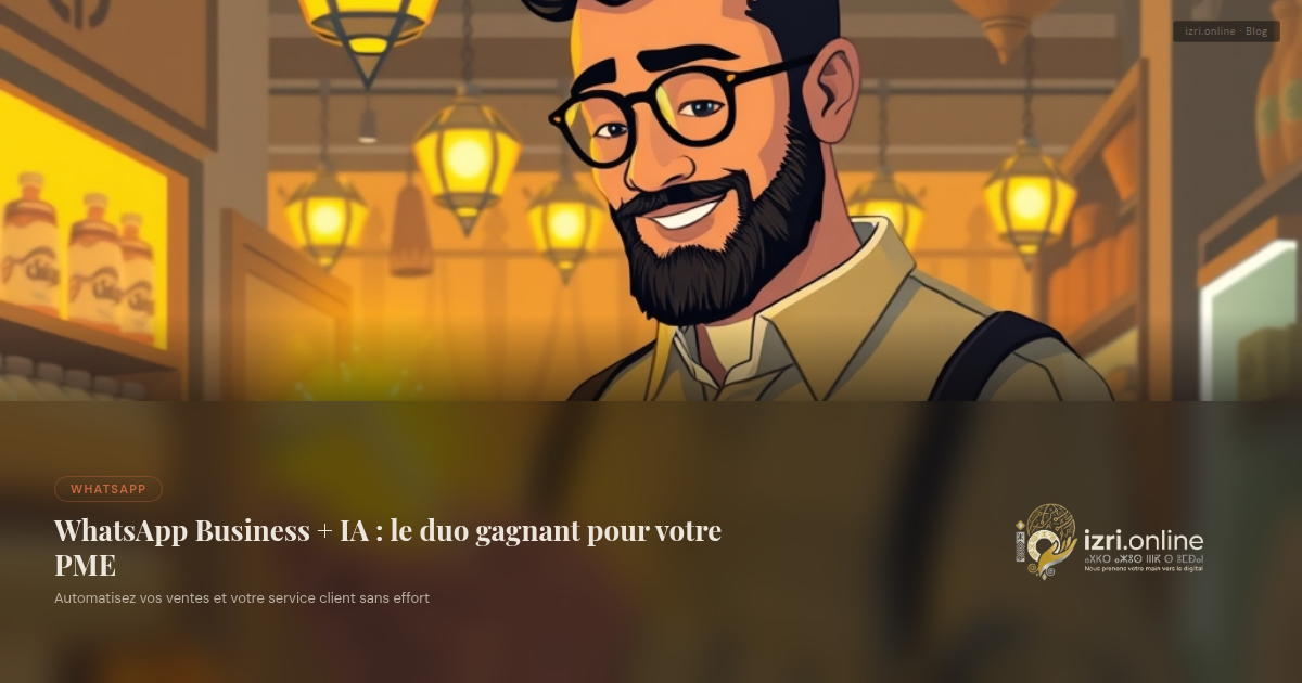 WhatsApp Business + IA : le duo gagnant pour les commerçants marocains