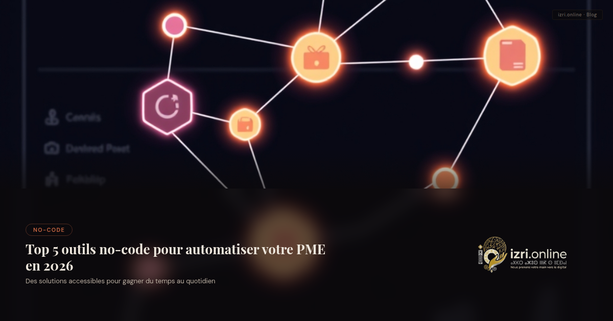 Top 5 des outils no-code pour automatiser votre PME en 2026