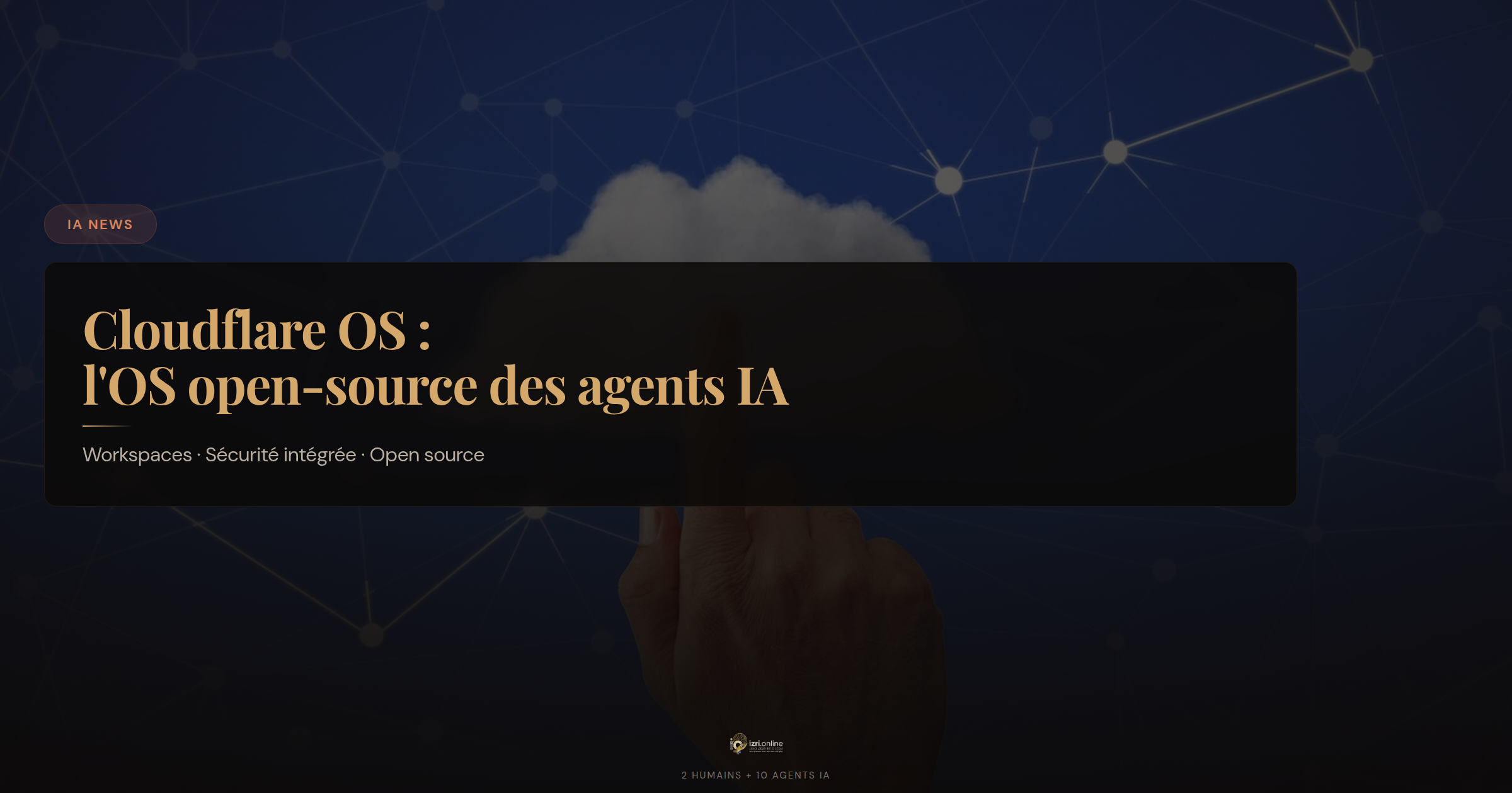 Cloudflare OS: the open-source platform giving every employee an AI agent