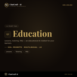 Pack de Prompts IA — Éducation (320+)