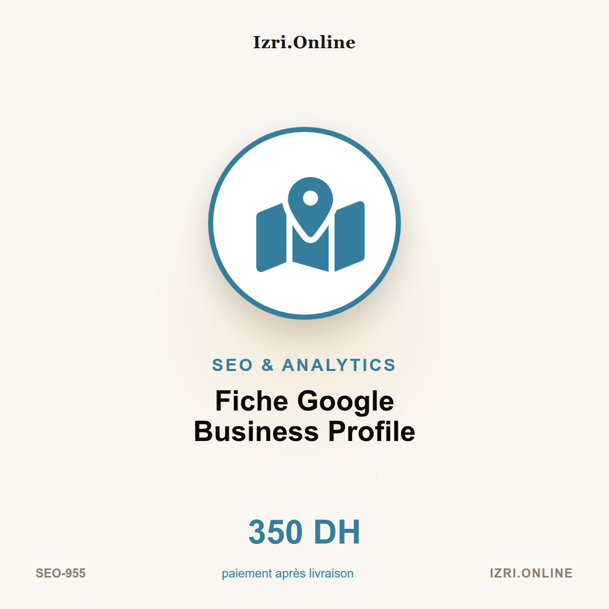 Fiche Google Business Profile optimisée